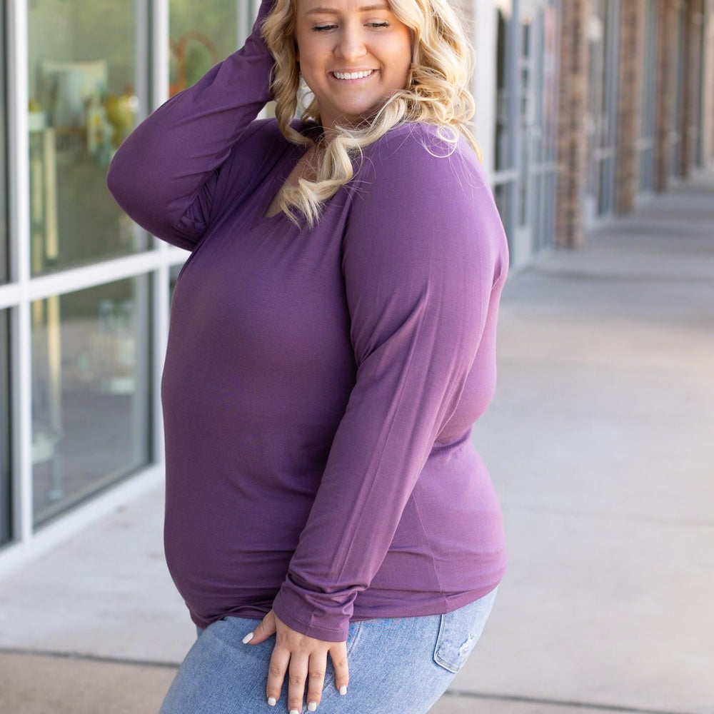 
                      
                        Larissa Long Sleeve - Purple
                      
                    