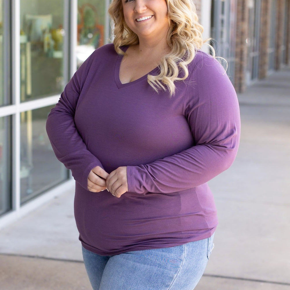 
                      
                        Larissa Long Sleeve - Purple
                      
                    