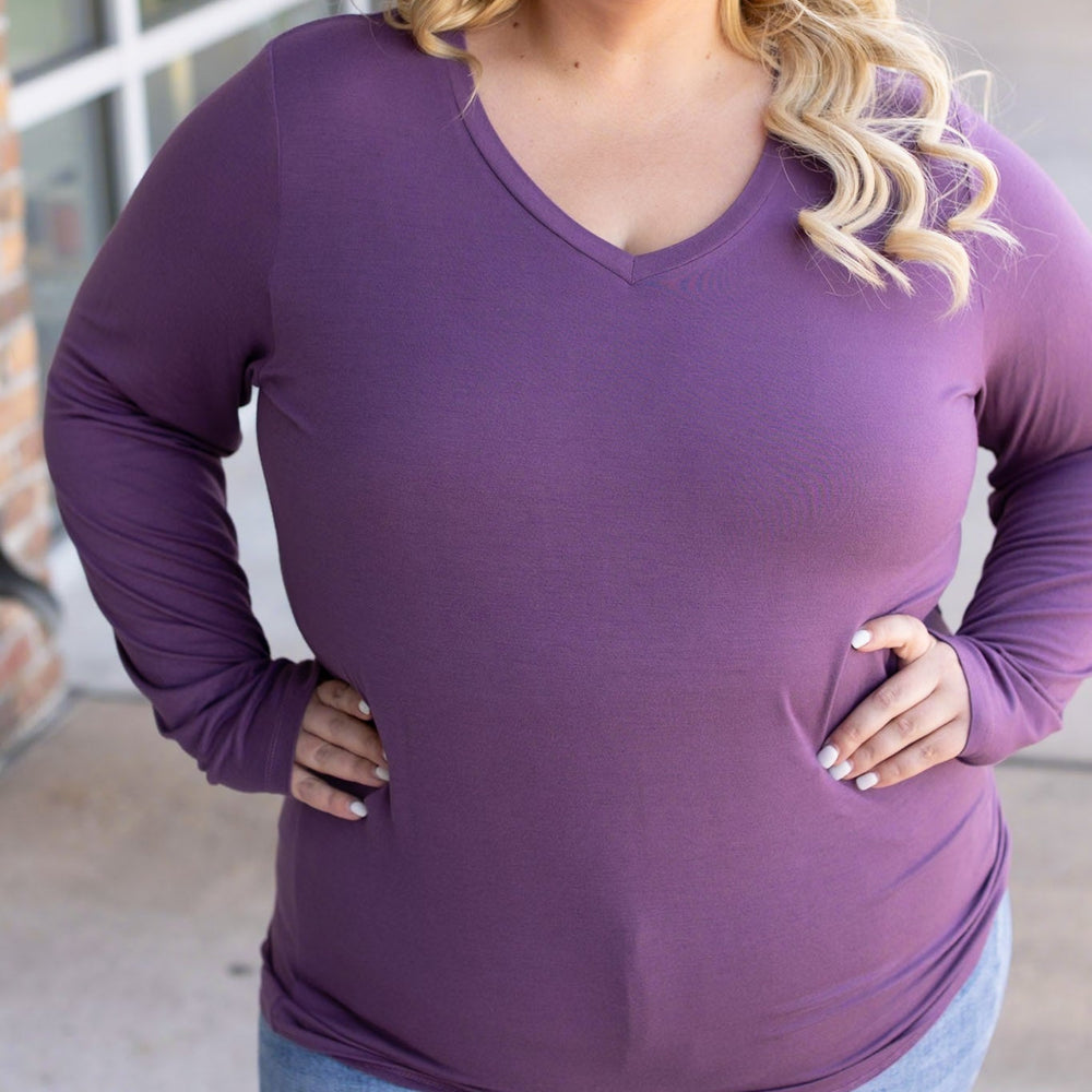 
                      
                        Larissa Long Sleeve - Purple
                      
                    