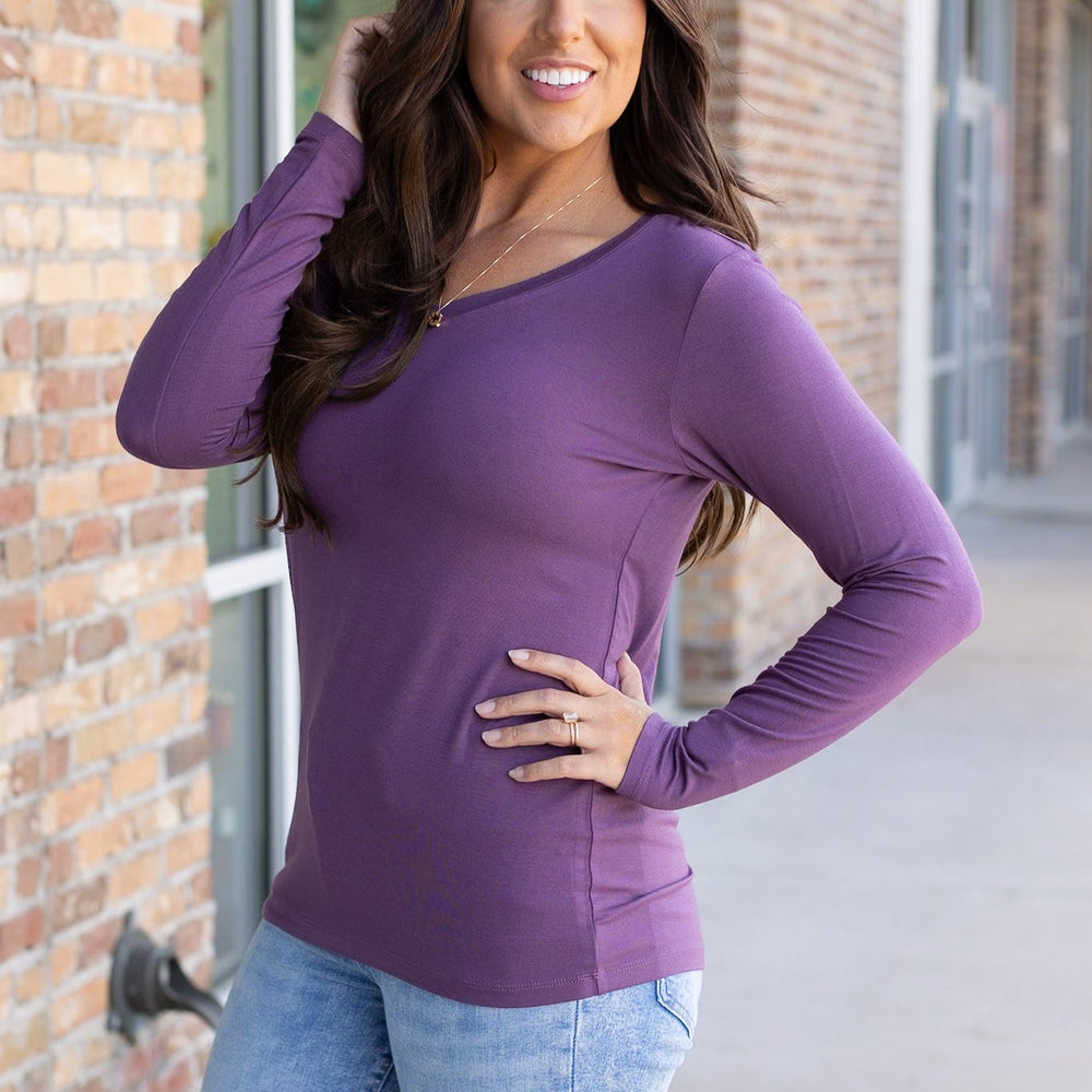 
                      
                        Larissa Long Sleeve - Purple
                      
                    