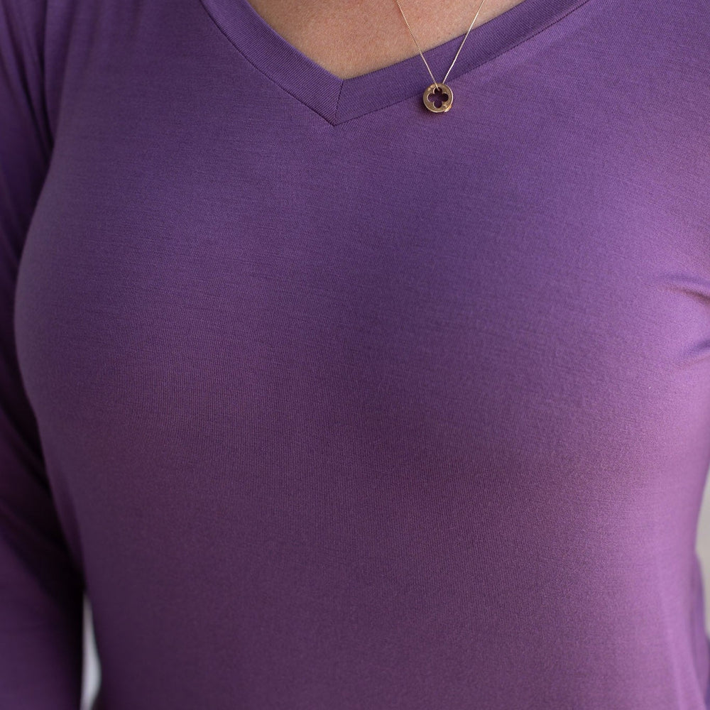 
                      
                        Larissa Long Sleeve - Purple
                      
                    