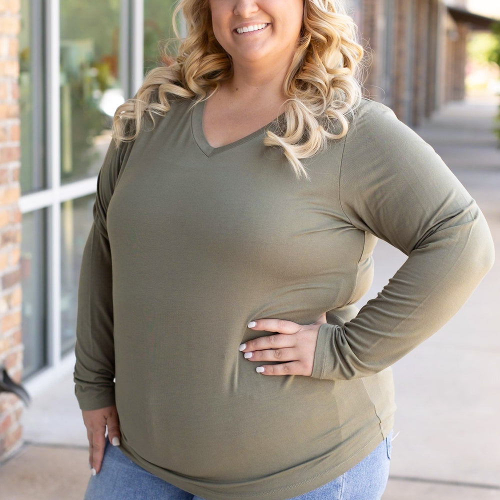 
                      
                        Larissa Long Sleeve - Olive
                      
                    