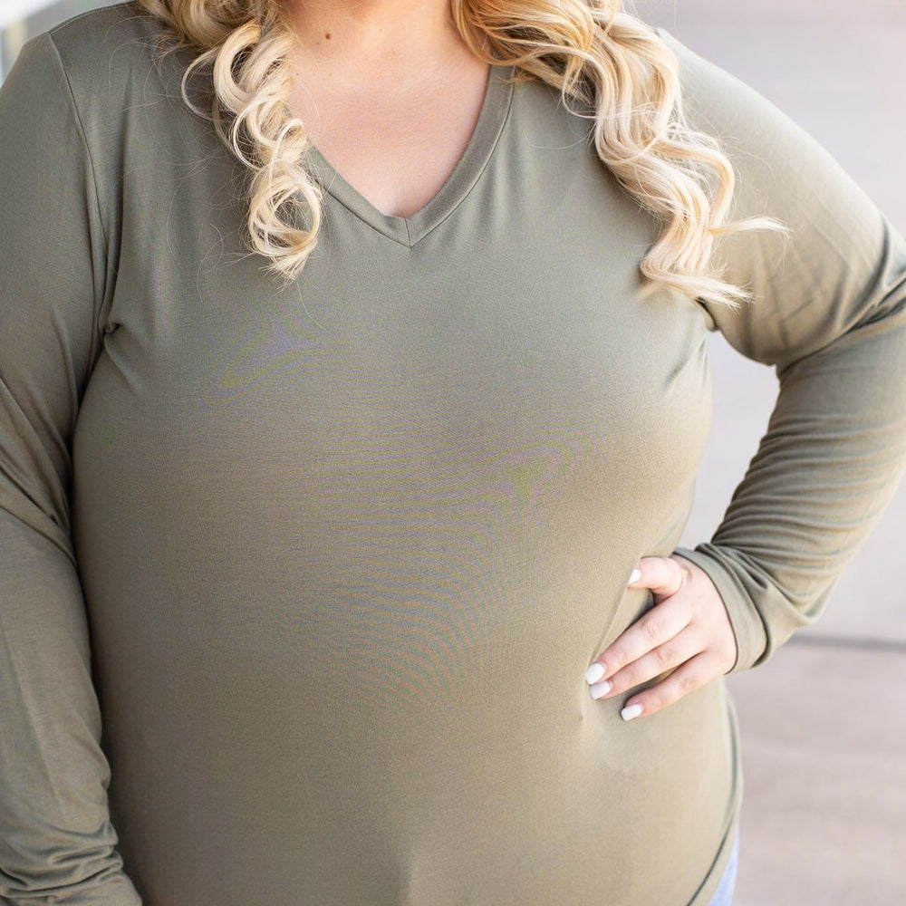 
                      
                        Larissa Long Sleeve - Olive
                      
                    