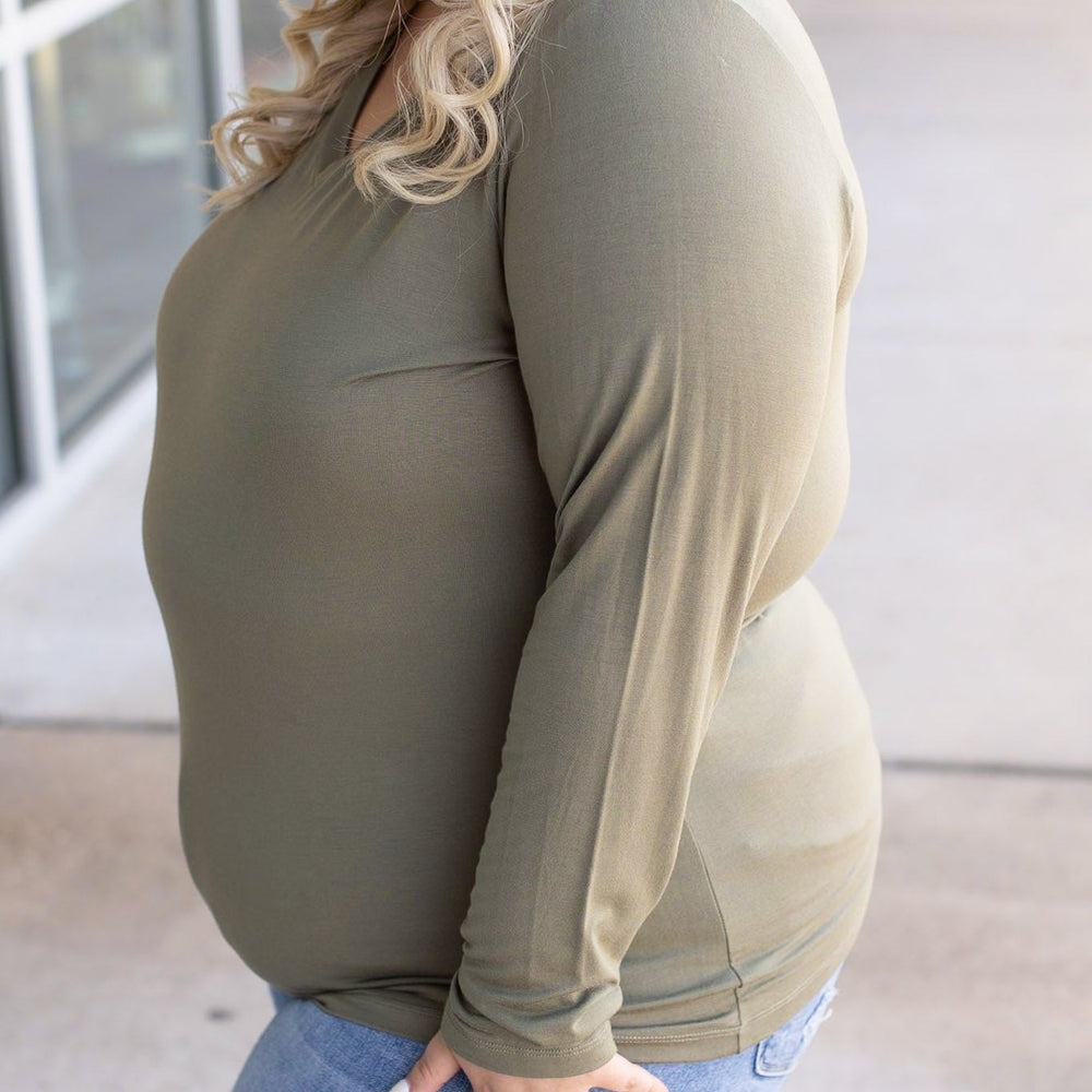 
                      
                        Larissa Long Sleeve - Olive
                      
                    