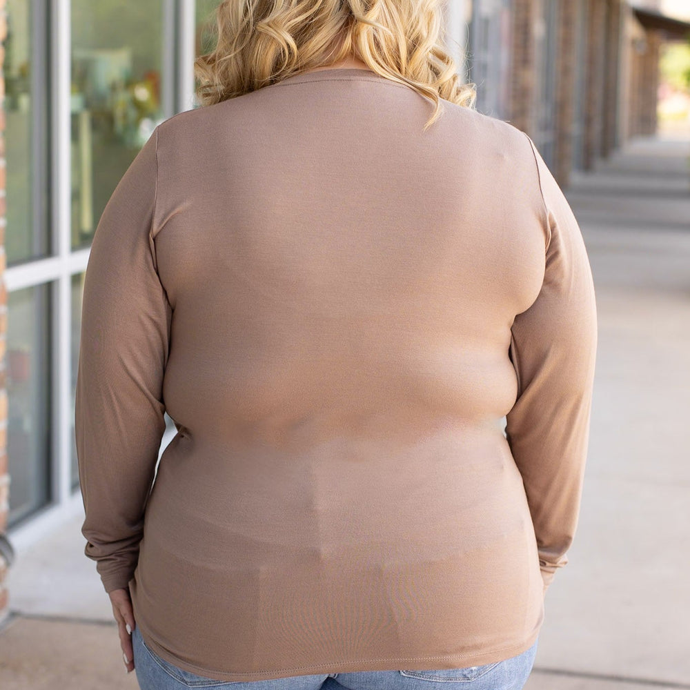 
                      
                        Larissa Long Sleeve - Mocha
                      
                    