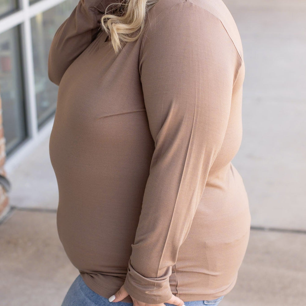 
                      
                        Larissa Long Sleeve - Mocha
                      
                    