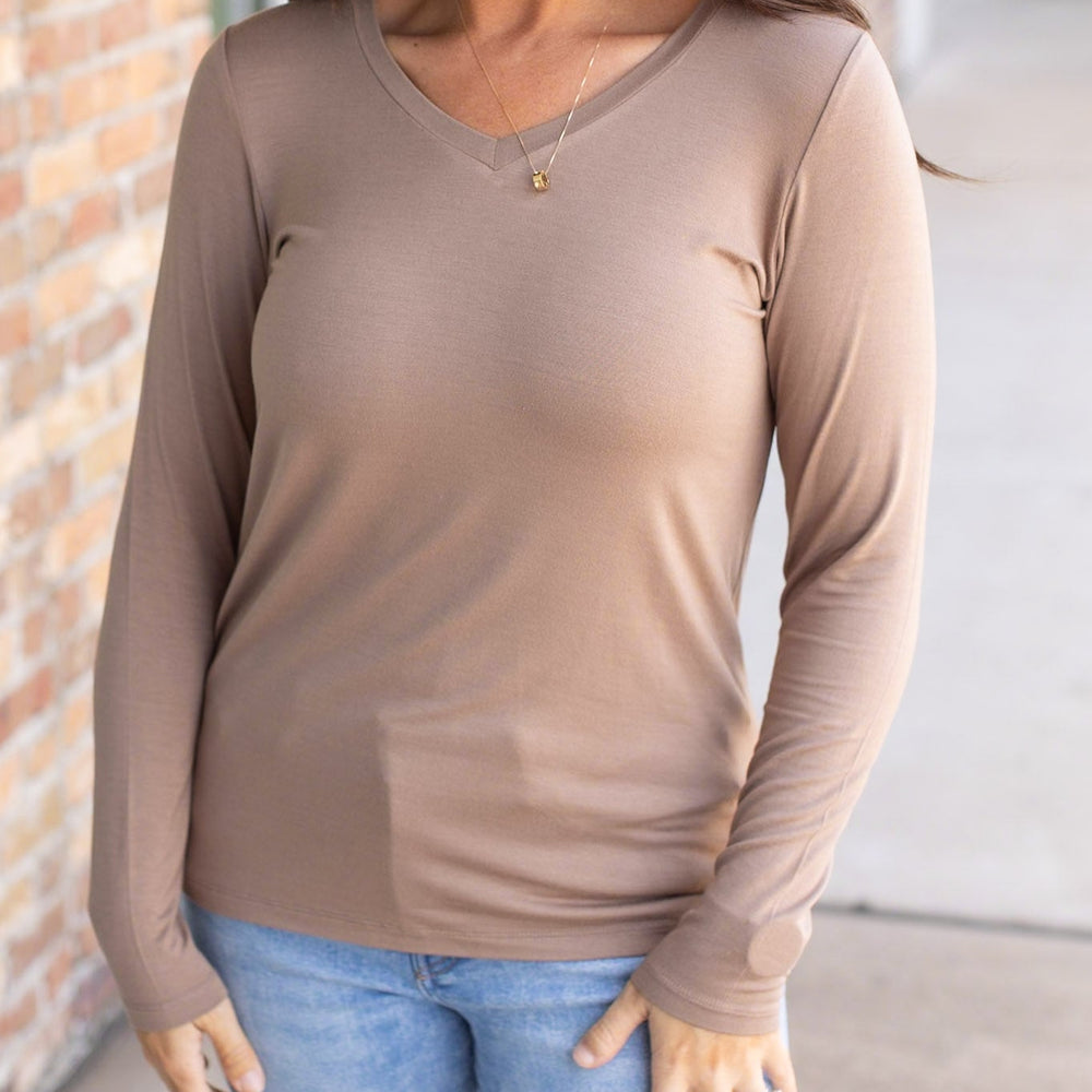 
                      
                        Larissa Long Sleeve - Mocha
                      
                    