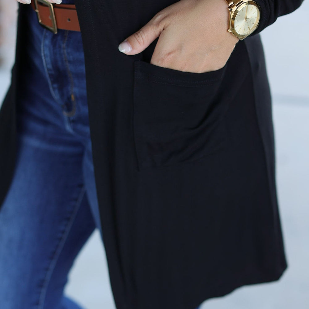 
                      
                        Classic Cardigan - Black
                      
                    