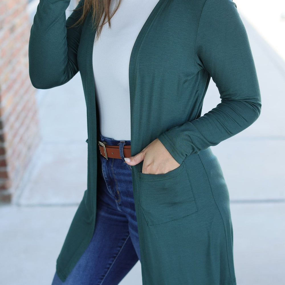 
                      
                        Classic Cardigan - Evergreen
                      
                    