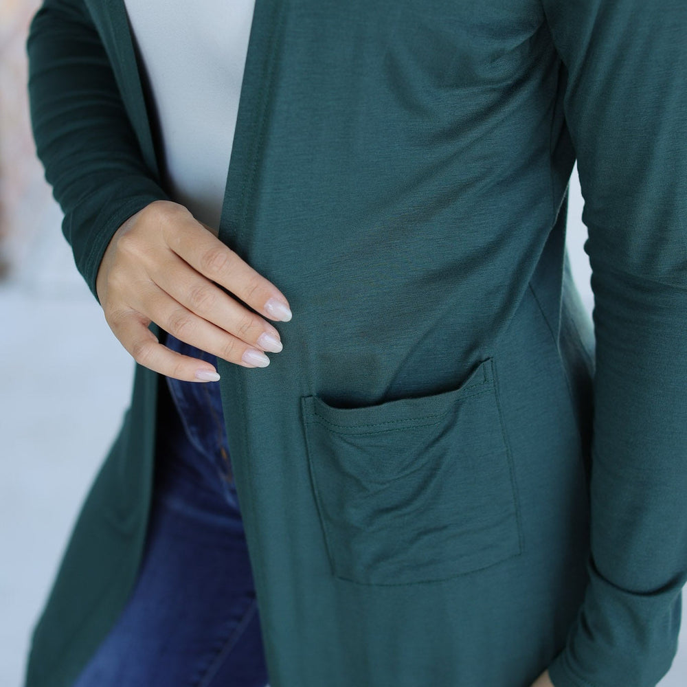 
                      
                        Classic Cardigan - Evergreen
                      
                    