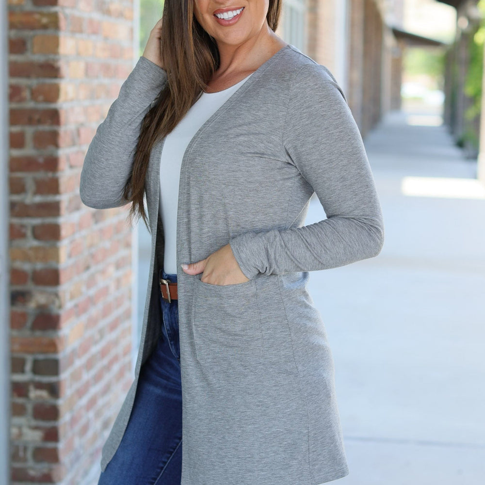 
                      
                        Classic Cardigan - Light Grey
                      
                    