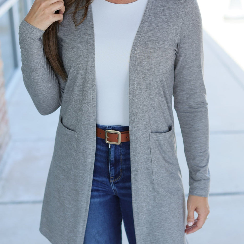 
                      
                        Classic Cardigan - Light Grey
                      
                    