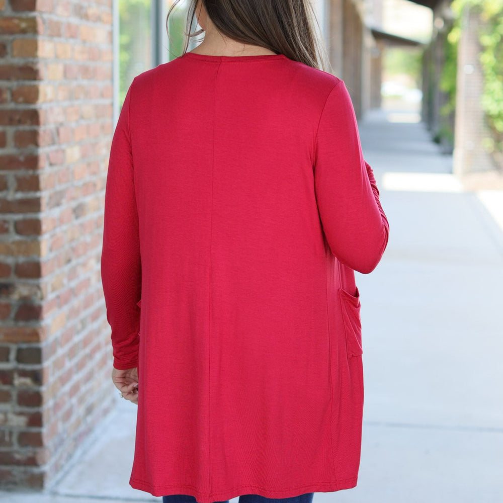 
                      
                        Classic Cardigan - Red
                      
                    