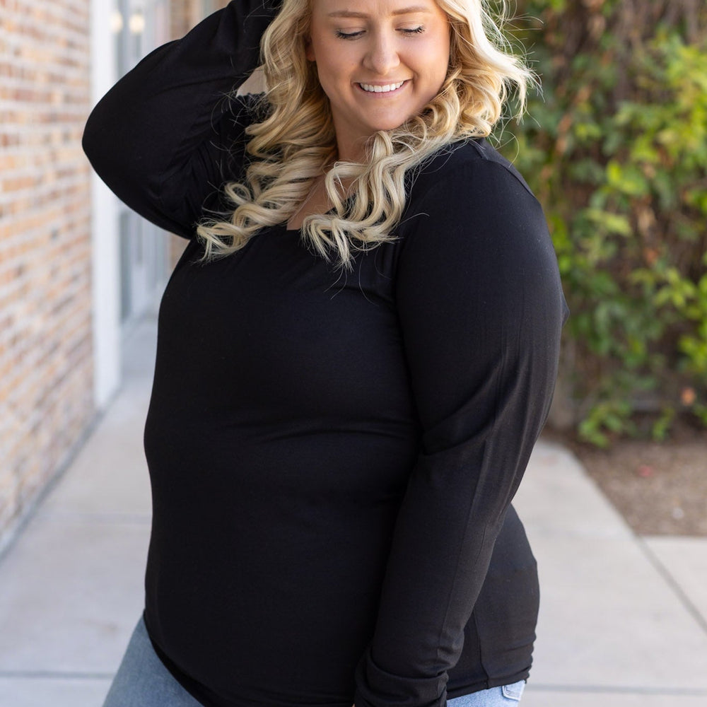 
                      
                        Larissa Long Sleeve - Black
                      
                    