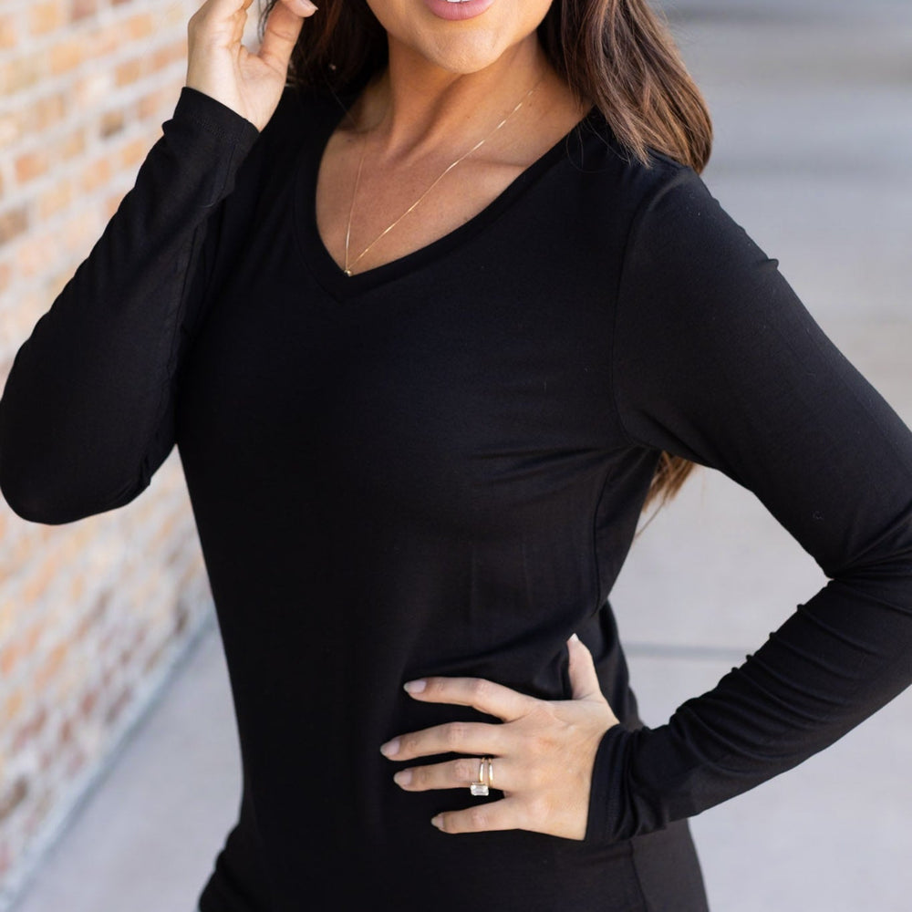 
                      
                        Larissa Long Sleeve - Black
                      
                    