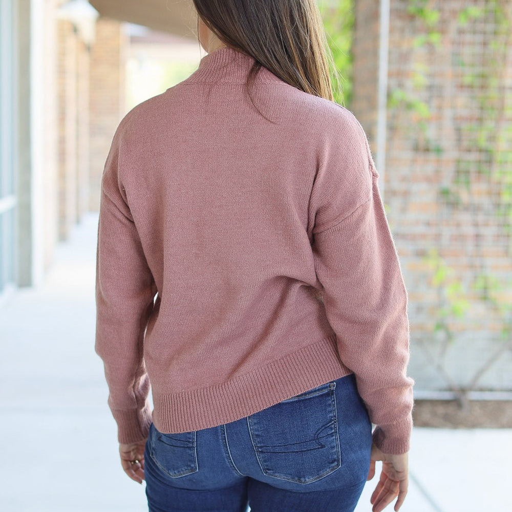 
                      
                        Molly Sweater - Mauve
                      
                    