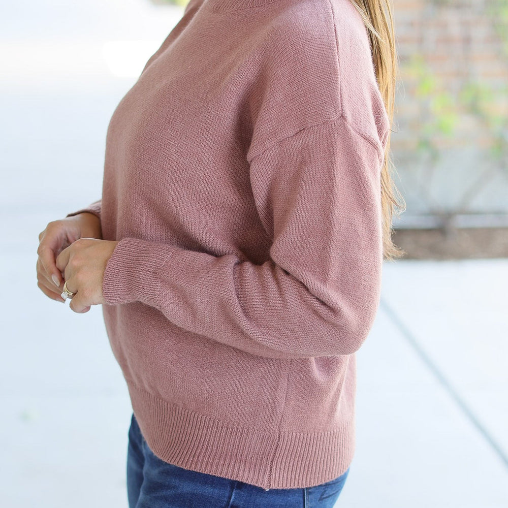 
                      
                        Molly Sweater - Mauve
                      
                    