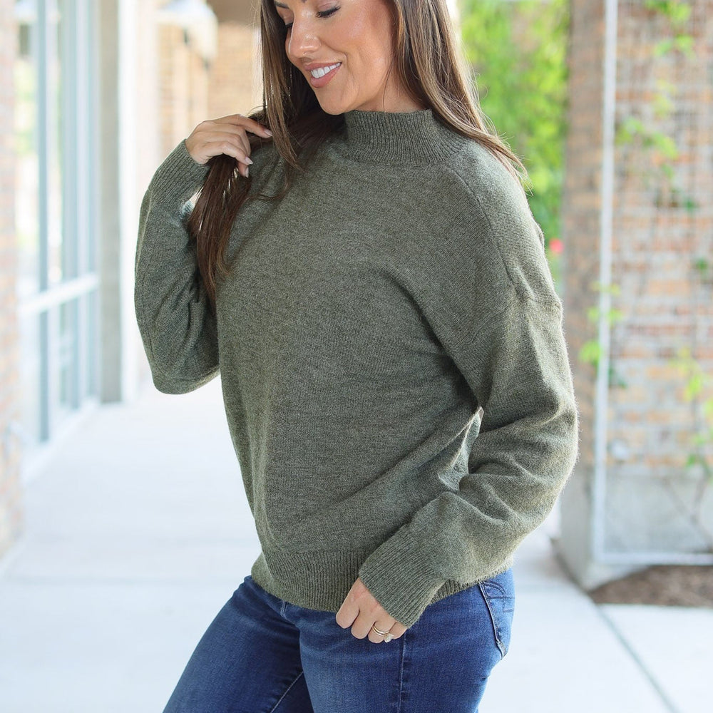 
                      
                        Molly Sweater - Olive
                      
                    