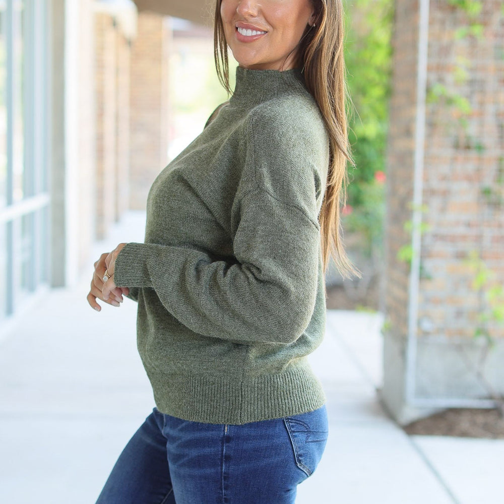 
                      
                        Molly Sweater - Olive
                      
                    