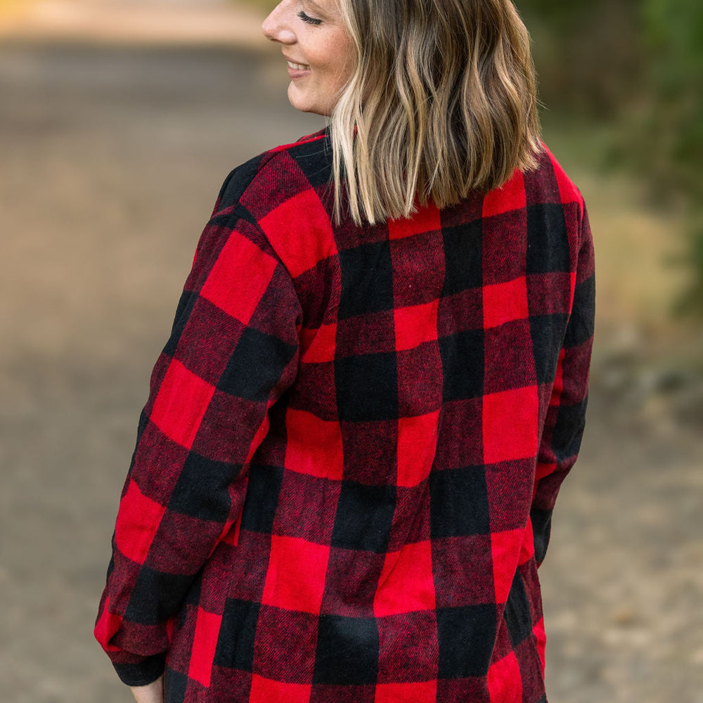 
                      
                        Norah Plaid Shacket - Buffalo Plaid
                      
                    