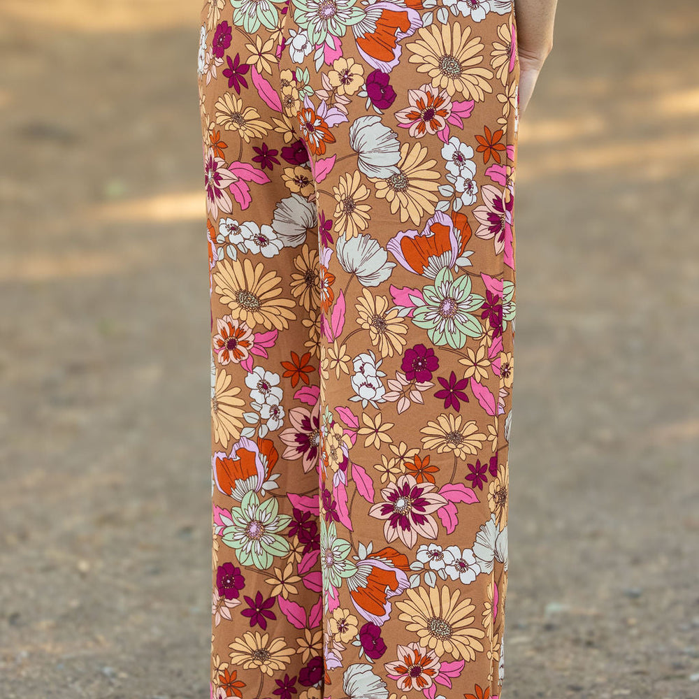 
                      
                        Presley Palazzo Pants - Boho Floral | Women's Wide-Leg Pants
                      
                    