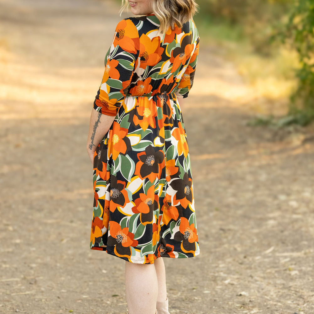 
                      
                        Taylor Dress - Bold Olive Floral
                      
                    