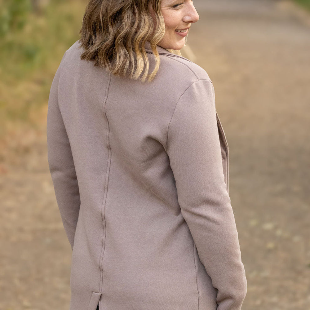 
                      
                        Scarlett Sweater Jacket - Mocha
                      
                    