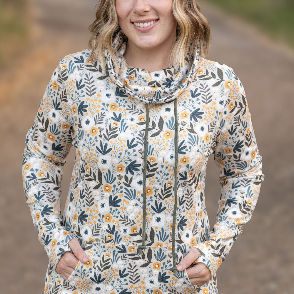 
                      
                        Soft Funnel Neck - Boho Olive Floral
                      
                    