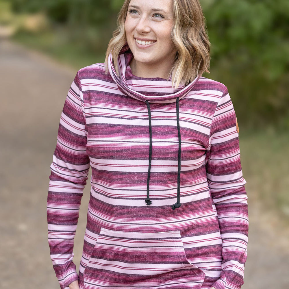 
                      
                        Soft Funnel Neck - Berry Serape
                      
                    