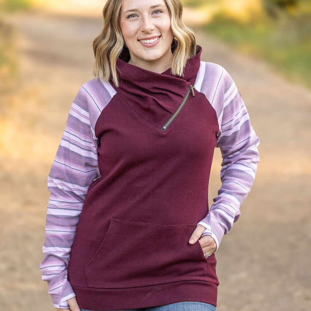 
                      
                        Classic Zoey ZipCowl Sweatshirt - Berry Serape
                      
                    