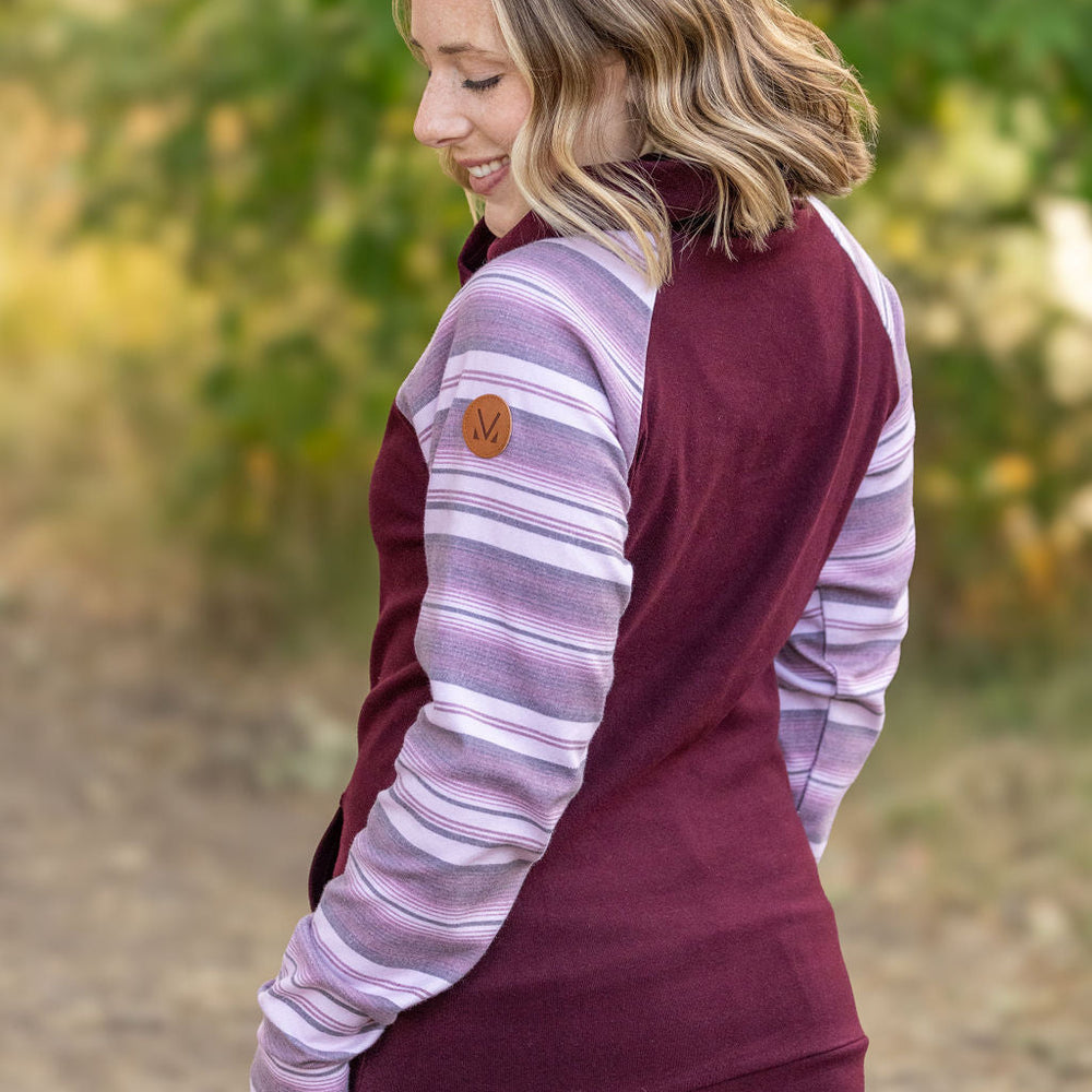 
                      
                        Classic Zoey ZipCowl Sweatshirt - Berry Serape
                      
                    