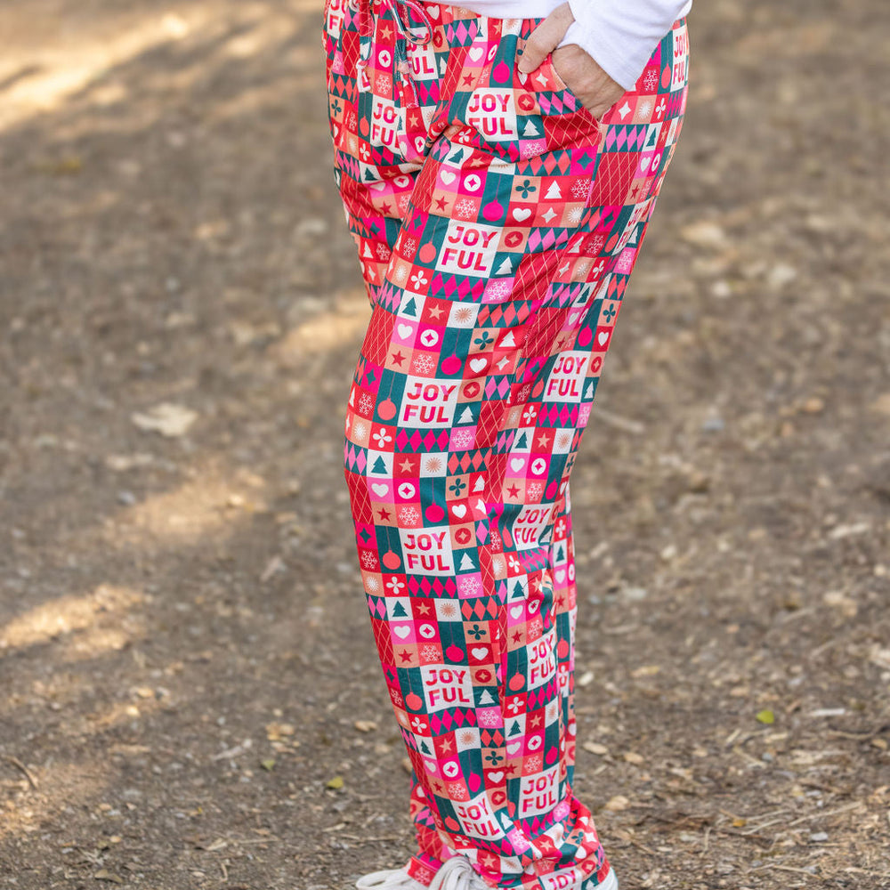 
                      
                        Joyful Holiday Lounge Pants
                      
                    