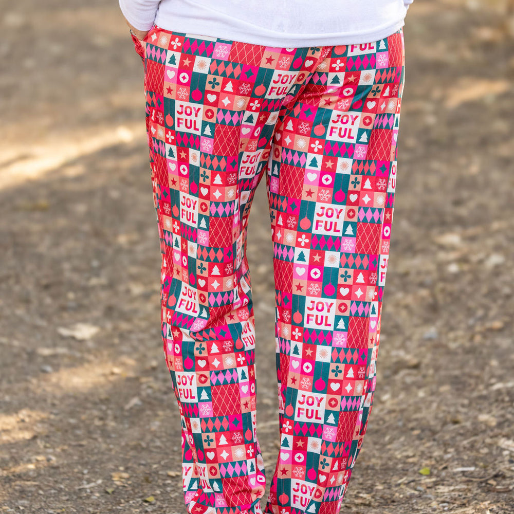 
                      
                        Joyful Holiday Lounge Pants
                      
                    