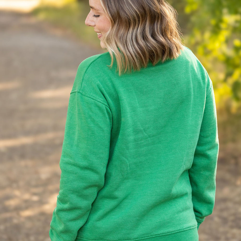 
                      
                        Vintage Wash Pocket Pullover - Green
                      
                    