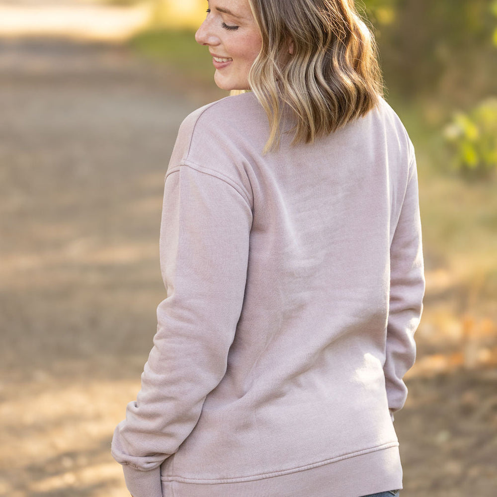 
                      
                        Vintage Wash Pocket Pullover - Blush Pebble
                      
                    