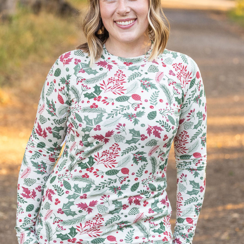 
                      
                        Blair Long Sleeve Top - Holiday Berry
                      
                    