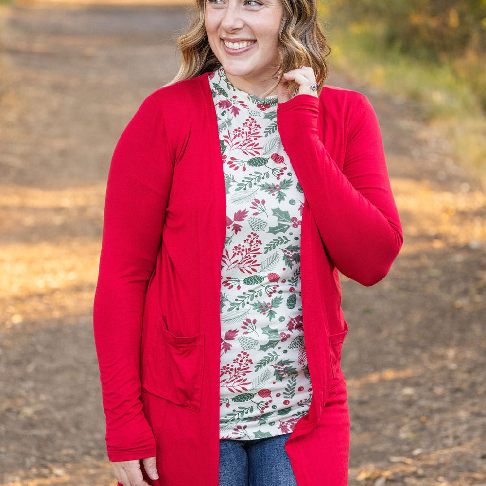 
                      
                        Blair Long Sleeve Top - Holiday Berry
                      
                    