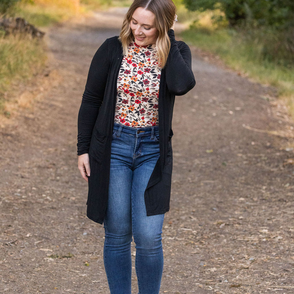 
                      
                        Blair Long Sleeve Top - Red Floral
                      
                    