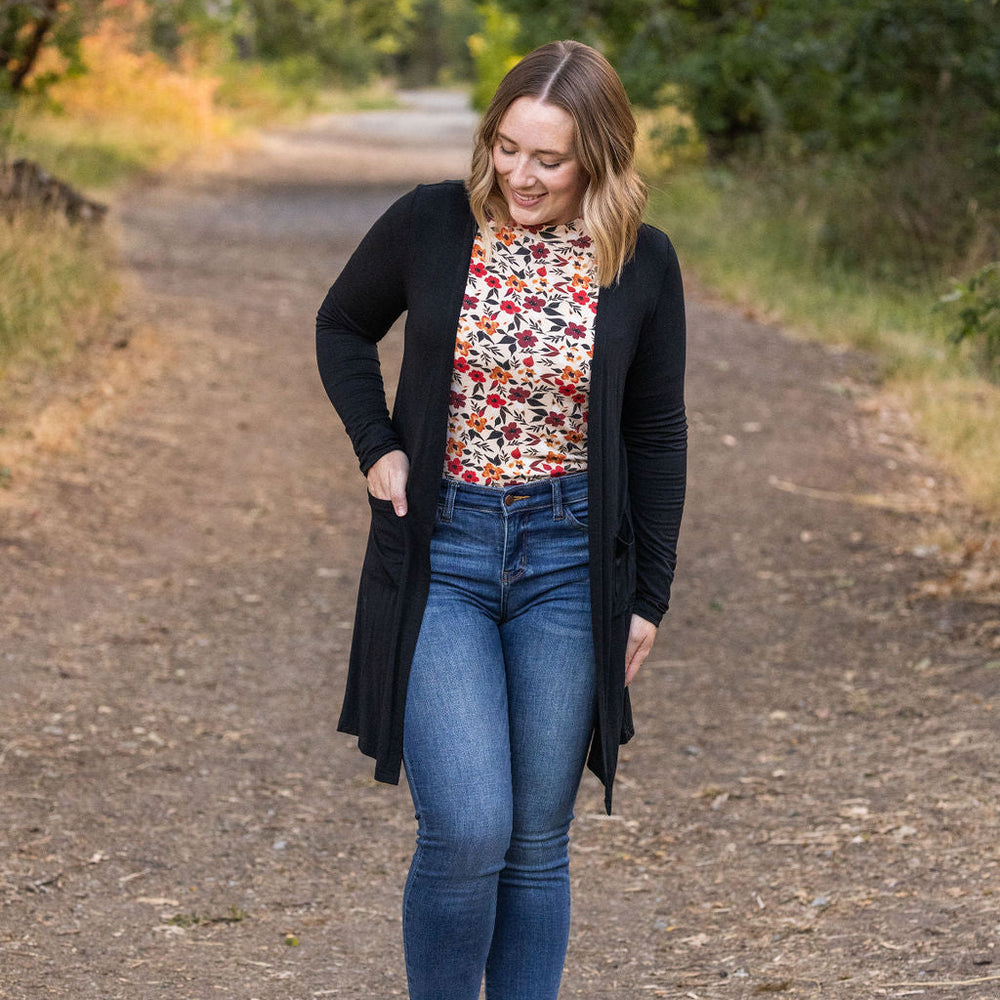 
                      
                        Blair Long Sleeve Top - Red Floral
                      
                    