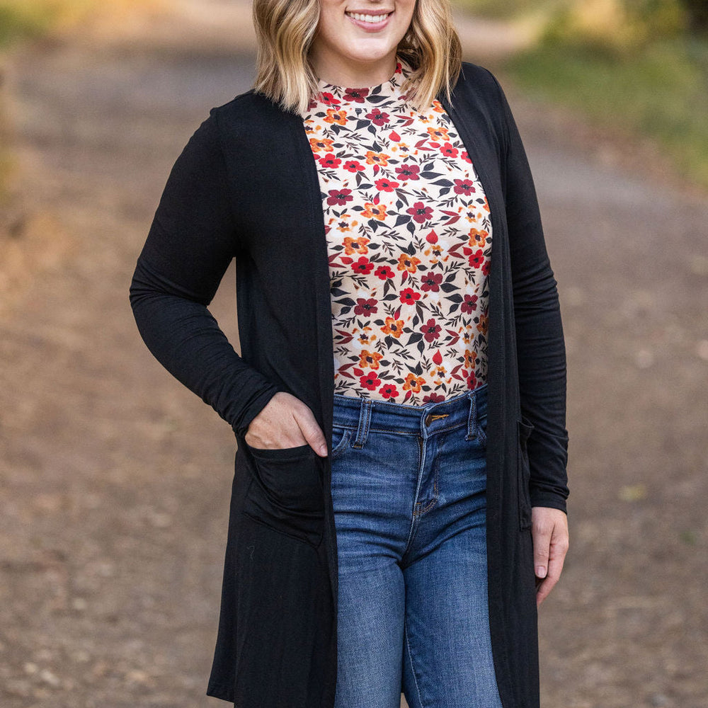 
                      
                        Blair Long Sleeve Top - Red Floral
                      
                    