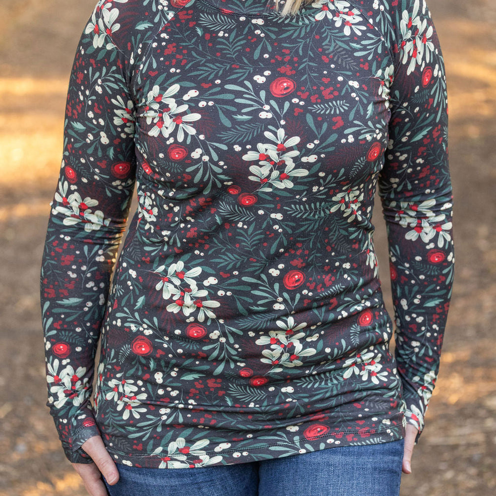 
                      
                        Blair Long Sleeve Top - Evergreen Christmas
                      
                    