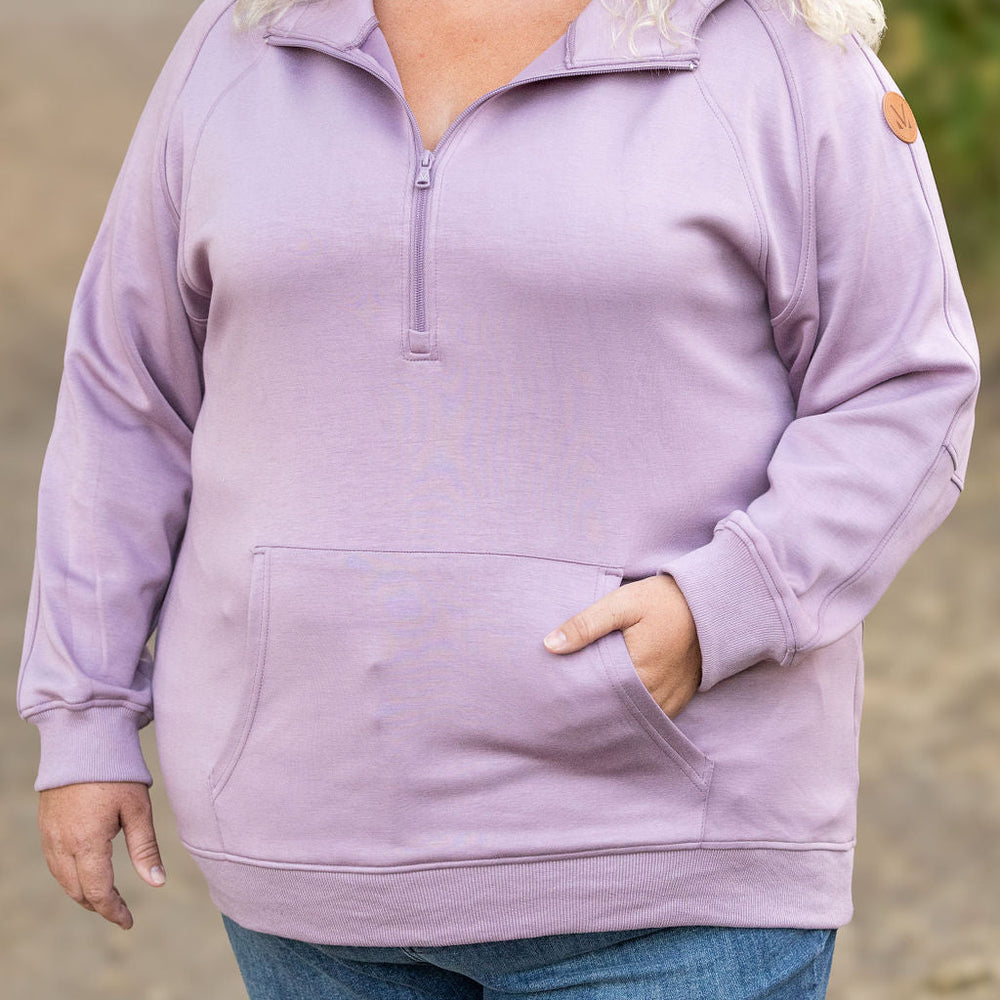 
                      
                        Scuba HalfZip Hoodie - Lavender
                      
                    