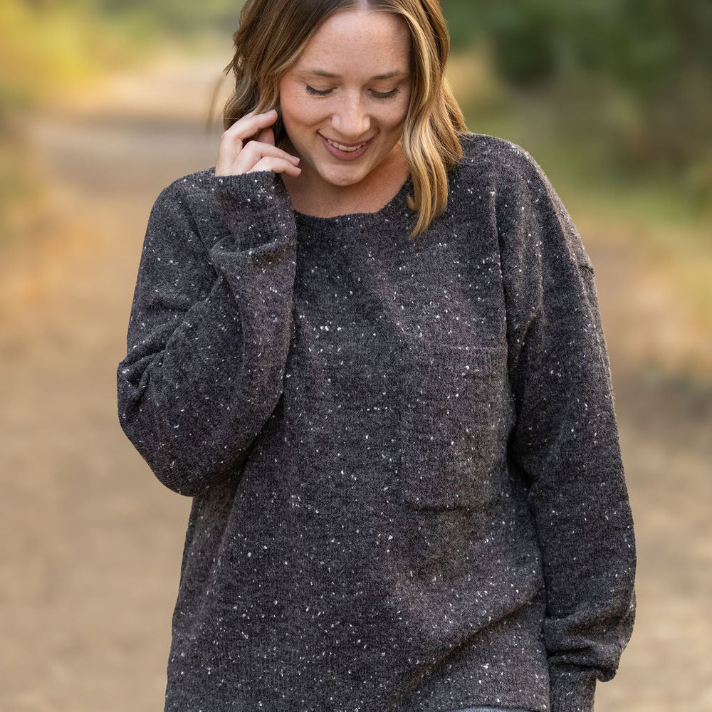 
                      
                        Confetti Sweater - Charcoal
                      
                    