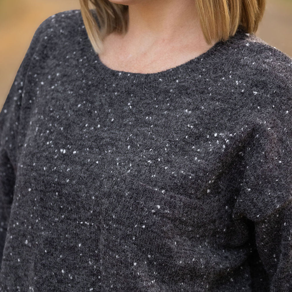 
                      
                        Confetti Sweater - Charcoal
                      
                    