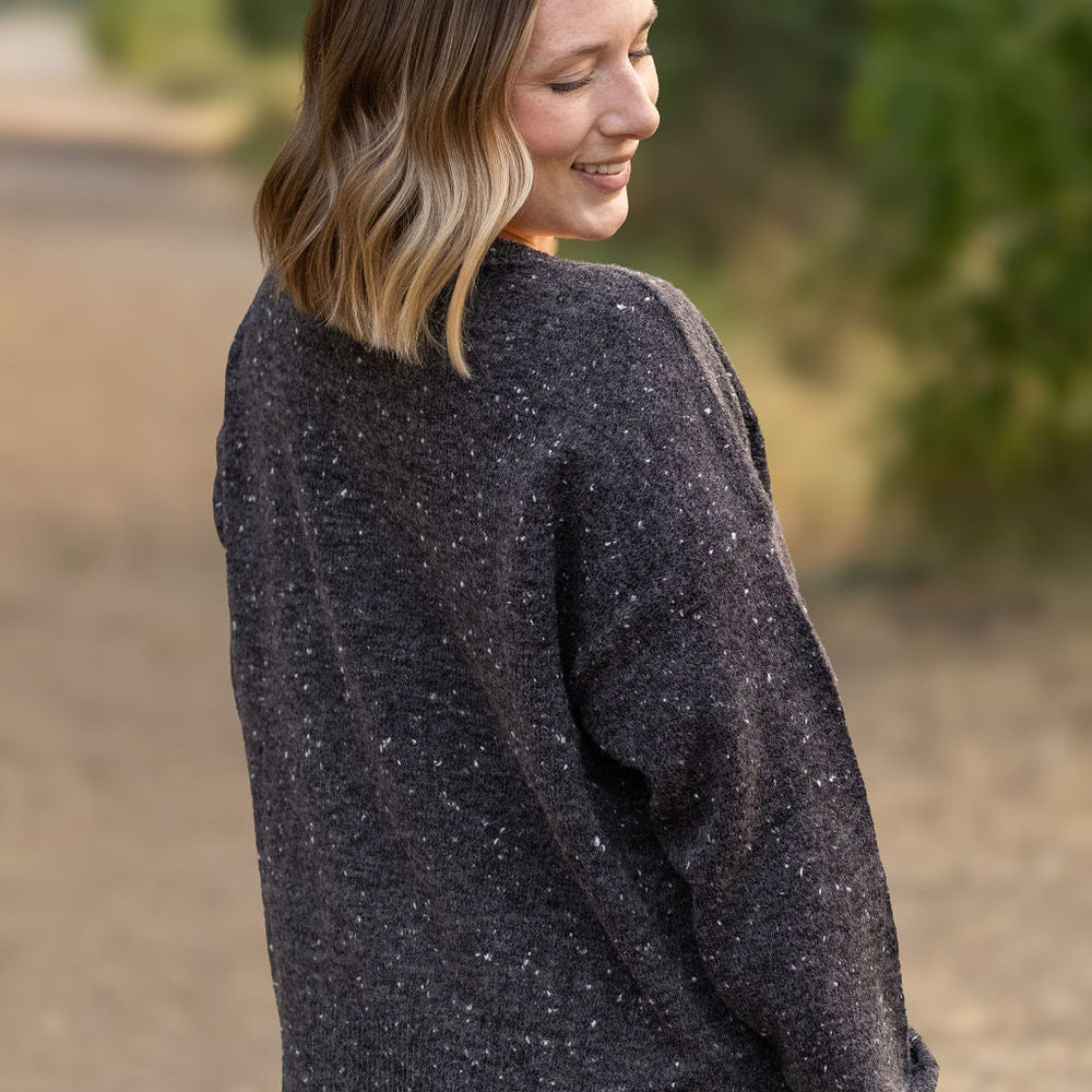 
                      
                        Confetti Sweater - Charcoal
                      
                    