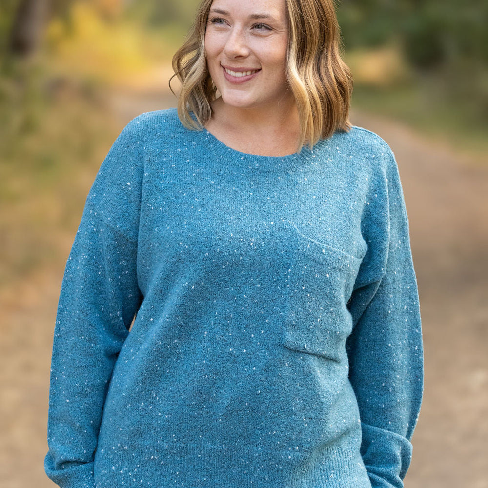 
                      
                        Confetti Sweater - Blue
                      
                    