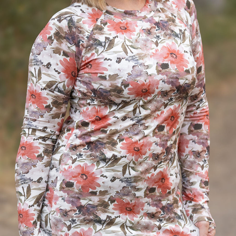 
                      
                        Blair Long Sleeve Top - Floral Sunset
                      
                    