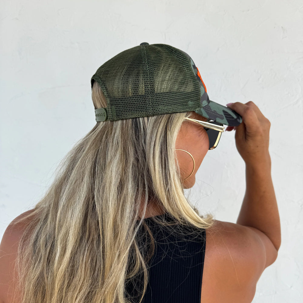 
                      
                        PREORDER: Lucky Camo Trucker Hat
                      
                    