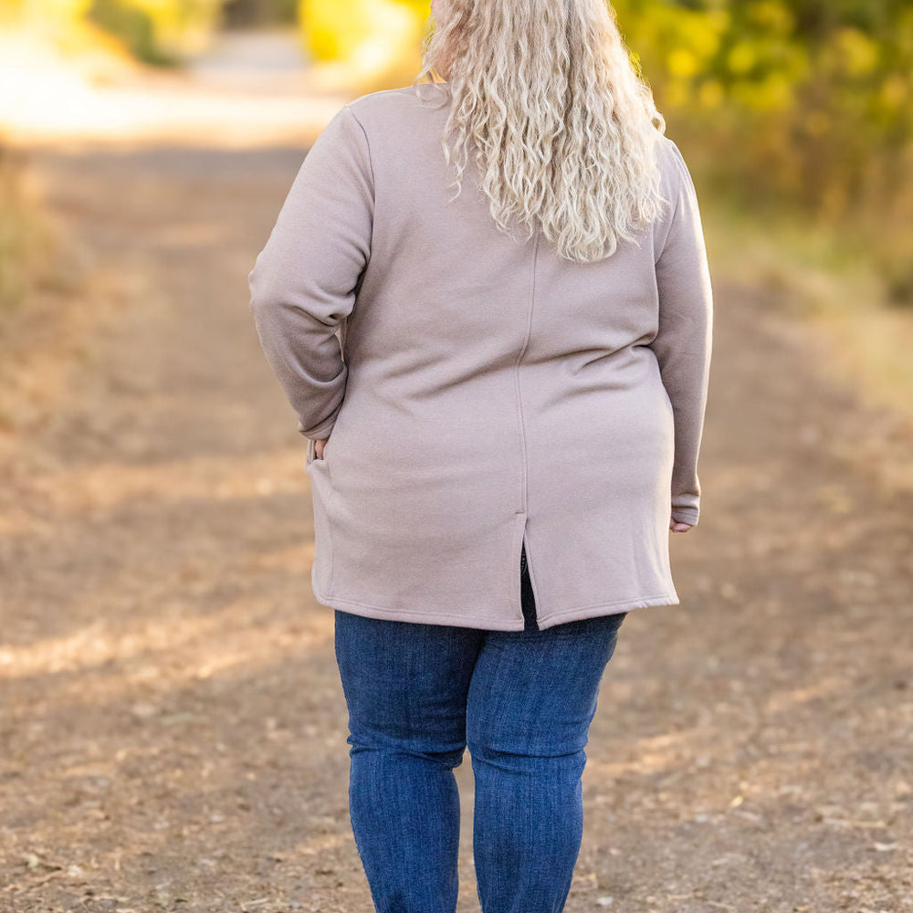 
                      
                        Scarlett Sweater Jacket - Mocha
                      
                    