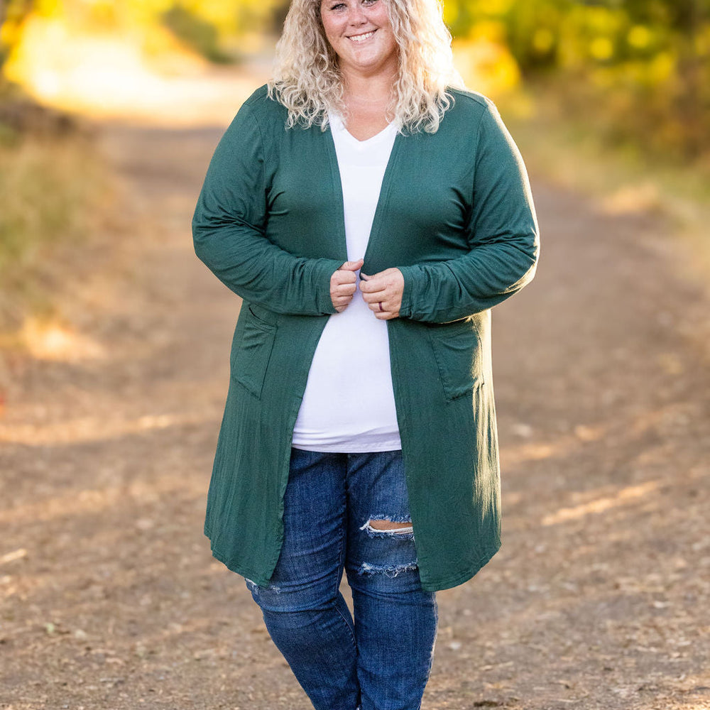 
                      
                        Classic Cardigan - Evergreen
                      
                    